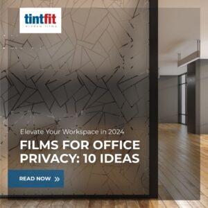 Films for office privacy:10 ideas